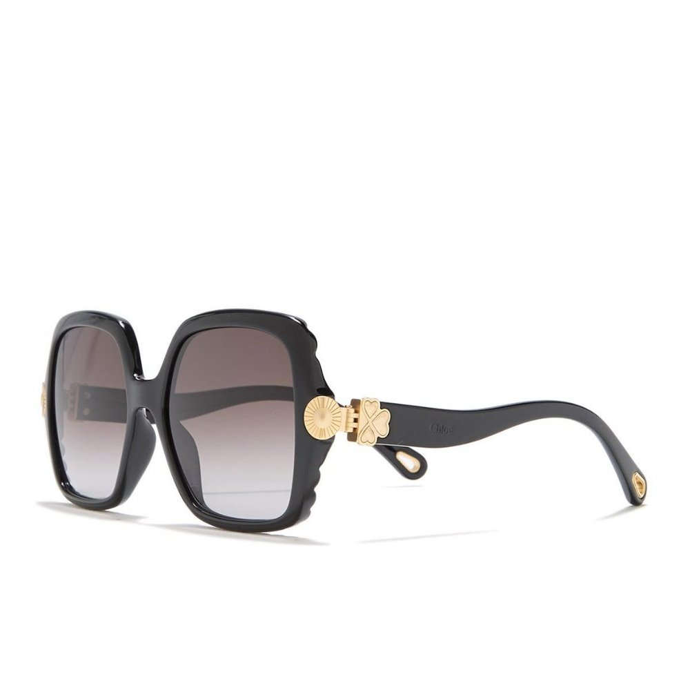 CHLOÉ Vera 55MM Oversize Square Sunglasses